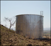 Particular care and attention has been paid to the design of the round stainless steel tanks to ensure that tanks are easy to install so that they are suitable for the most remote and inaccessible places where facilities are limited.