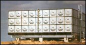 Many requirements for special tanks can be accommodated. Partitions to divide tanks into two compartments are commonly supplied for fire tanks. L shaped and other odd shaped tanks or tanks with half panels to fit into restricted spaces.
