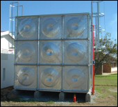 The design and construction of horizontal tank supports and foundations is critical and should only be undertaken and supervised by competent professionals. Full information on the soil conditions essential.