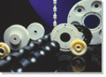 Delrin plastics contain characteristics such as high mechanical strength, stiffness, hardness and toughness.