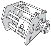 These hydraulic winches can be used wherever hydraulic power is available and are ideally suited to mounting in light and heavy vehicles.