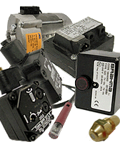 Spare parts for all burners ex stock