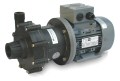 Simple and versatile, the BM horizontal magnetic drive centrifugal pumps can be used with chemically aggressive liquids.