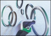 The mechanical seals from CR consist of two identical sealing rings and two similar nitrile rubber Belleville washers.
