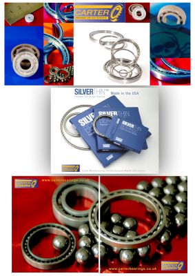Carter Manufacturing Ltd for all Your Thin Section, Cam Follower, Hybrid and Fully Ceramic Bearings