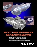 SETCO High Performance CNC Machine Spindles