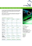 Green laser diode modules