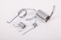 Torsion springs are ideal where there is a requirement for angular movement with the legs of the spring attached to other components.
