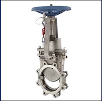 Cast Stainless Steel Knife Gate Valves are designed for on-off and isolation services handling corrosive, abrasive and viscous liquids.