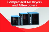 New range of locally assembled high capacity air cooled after coolers is now available from Artic Driers. Equipped with high efficiency fans and weatherproof switch, these units are ideal for air treatment for hire units and fixed applications.
