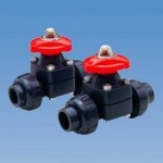 Diaphragm valves offer many combinations of body and elastomeric diaphragm materials. The valve design is abrasion resistant and non-clogging.