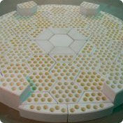 High mechanical strength at elevated temperatures and superb thermal shock resistance are some of the core properties of these refractory materials.