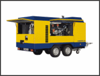 A wide variety of users rely on CompAir C Series compressors when there is a demand for portable compressed air.