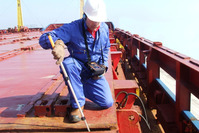 ABS type approved ultrasonic hatch cover leak detector for evaluating cargo hold hatch covers and door seals