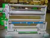 This slitter allows you to realize the cost savings of buying foil, paper, and other overlays in large rolls, then slit it to your desired widths.