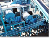 The magnetic drum separators are normally installed at product discharge points and incorporates a 150 - 180 degree magnet system.