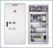 Power distribution board can be manufactured from mild steel or stainless steel and can be wall or pole mounted, powder coated any RAL colour.