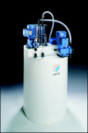 sera Preparation and Dosing Station are stations for preparing different chemicals, each with the process-technically required concentration.