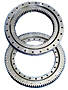 Turntable bearings or slewing ring bearings are offered in non-geared, internally geared, and externally geared configurations.