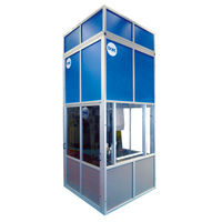 Torus Measurement Systems can offer Enclosures to protect your CMM from the elements in a busy Shop-Floor environment. The Enclosure is designed to fit closely to the CMM, thereby maintaining the smallest footprint.