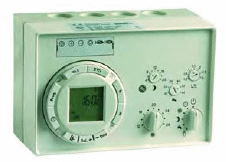 Outdoor temperature compensated heating control equipment