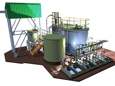 20 kg/hr Converntional Make-Up & Dosing System