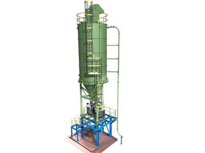 Lime Storage Silo with Dosing Facilities