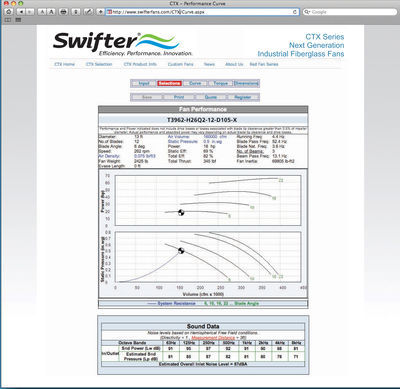 Industrial Axial Fan Selection Software