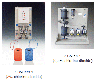 sera Chlorine Dioxide Preparation and Dosing Units