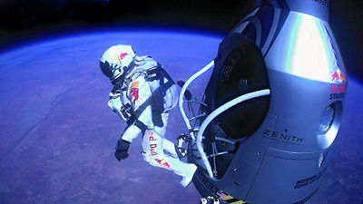 Red Bull Stratos Jump from 24 miles above the Earth