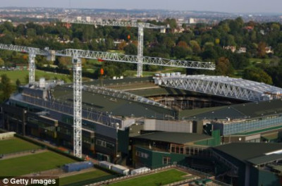 New roof for Wimbledon Centre Court