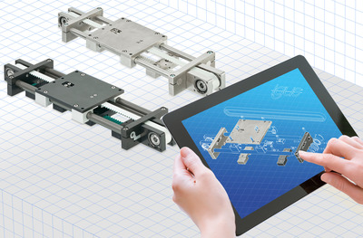 Variable width and length linear axes with new DryLin ZLW modular system from igus