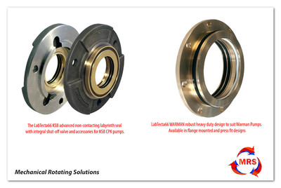 MRS offers total sealing protection for Warman, KSB and other industry leading manufacturers