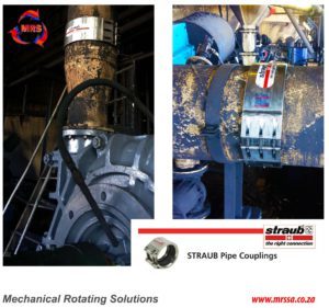 MRS installs Straub pipe coupling solution