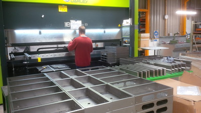 New CNC folding facility at V and F Sheet Metal